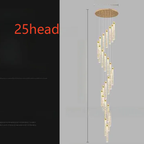 Modern Crystal Chandelier with Stepless Dimming