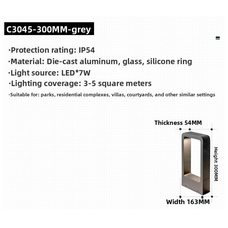 Modern Outdoor Garden Lamp