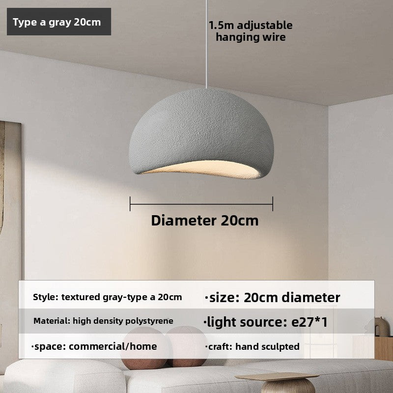 Adjustable Wabi-Sabi Style LED Chandelier