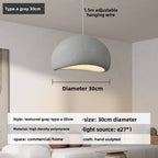 Adjustable Wabi-Sabi Style LED Chandelier