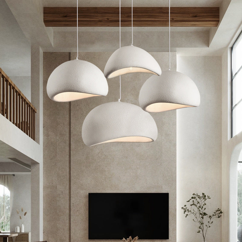 Adjustable Wabi-Sabi Style LED Chandelier
