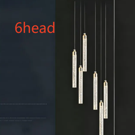 Modern Crystal Chandelier with Stepless Dimming
