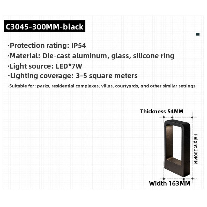 Modern Outdoor Garden Lamp
