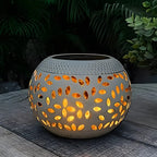 Black solar desk lamp – solar LED outdoor lighting