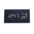 Multifunctional digital clock with live temperature and humidity readings