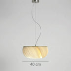 Nordic parchment pendant light dimensions — 40 cm diameter size guide