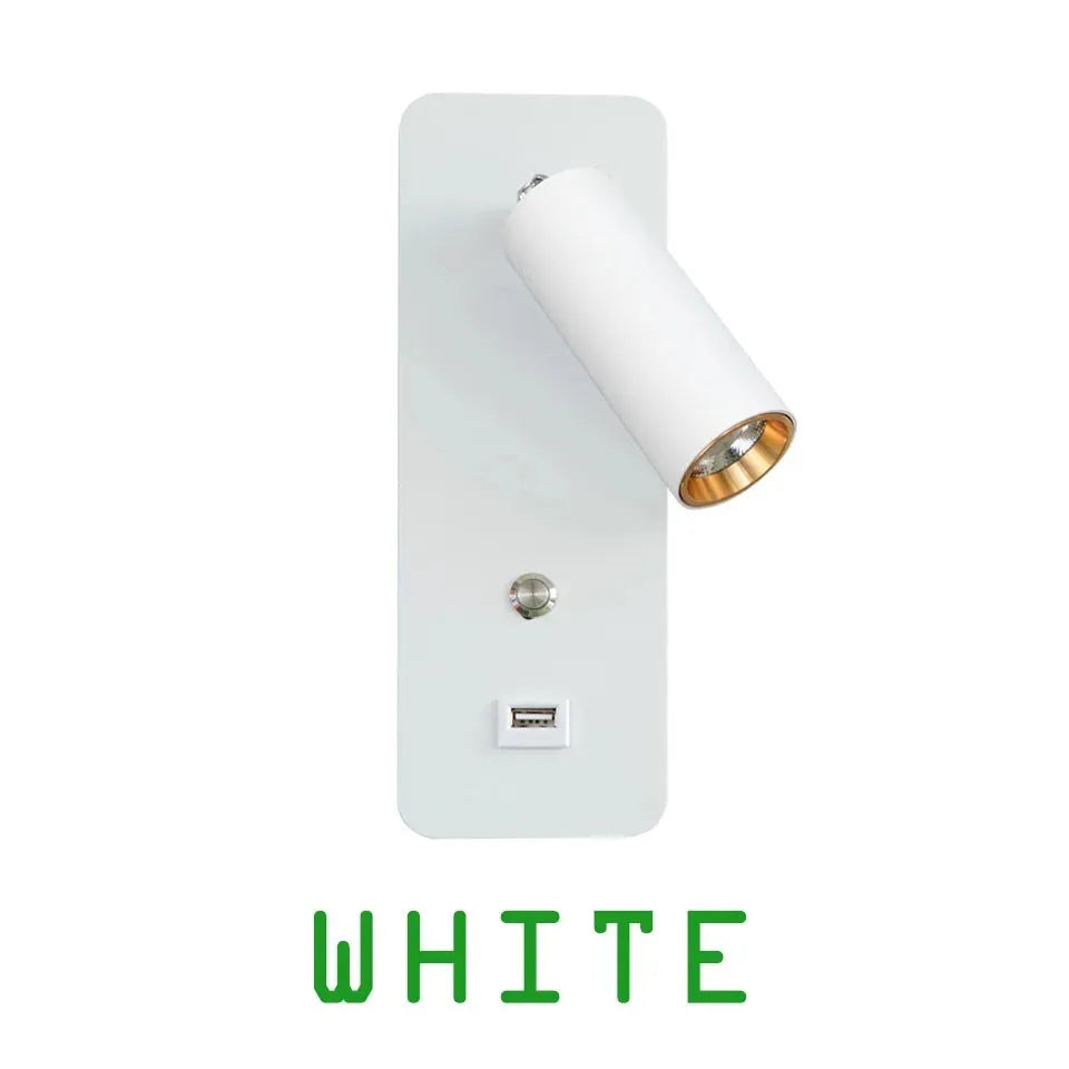 Cool white LED wall light for modern interiors