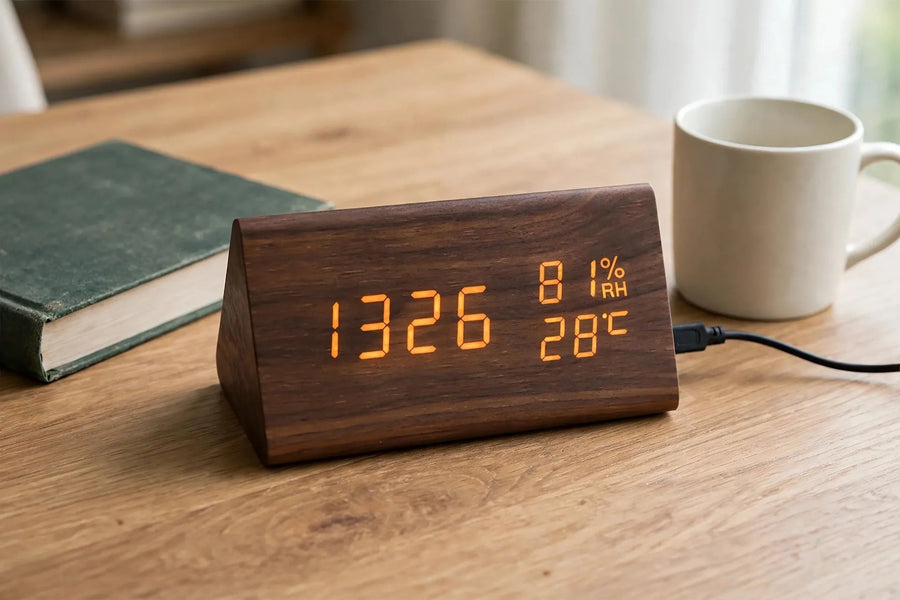 Real Wood Warmth, Modern Minimalist Shape